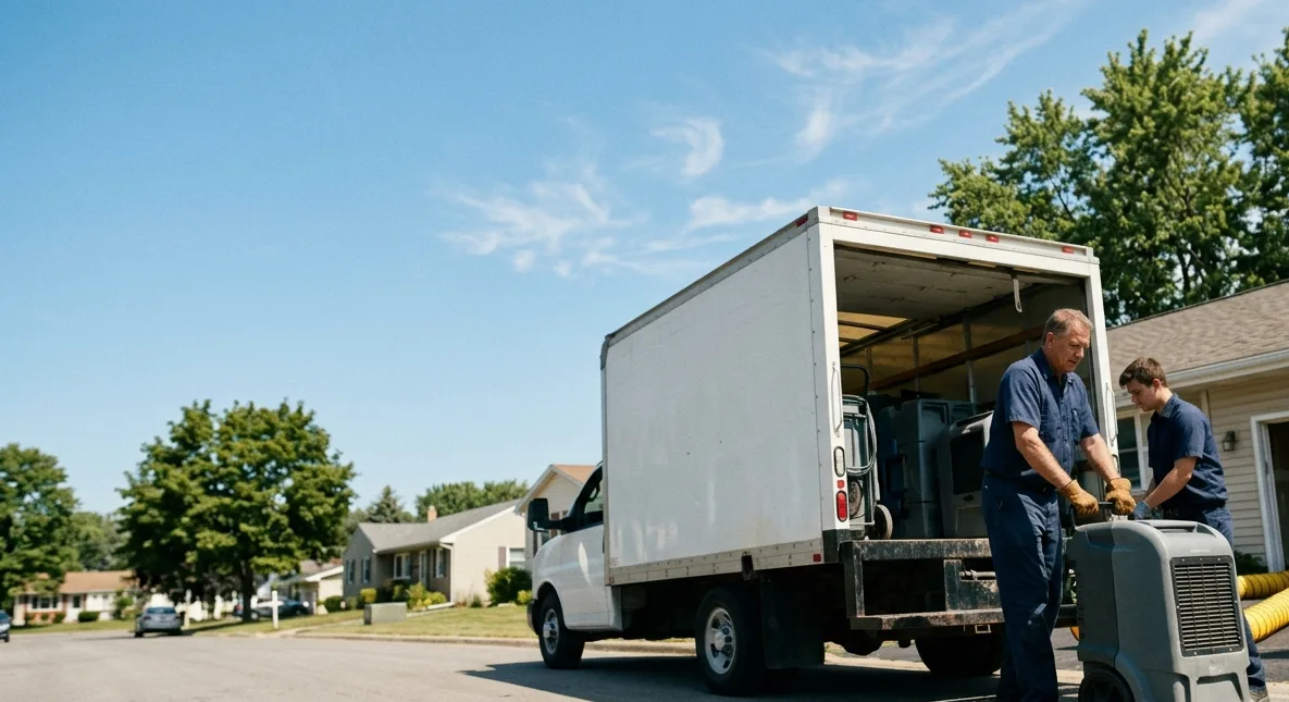 Water Damage Cleanup in Lenexa, KS near me